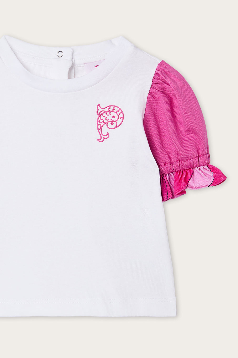 T-shirt with Embroidered Logo
  Pucci