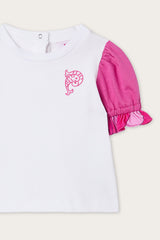 T-shirt with Embroidered Logo
  Pucci