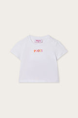 T-shirt with Embroidered Logo
  Pucci