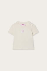 T-shirt with Embroidered Patch
  Pucci