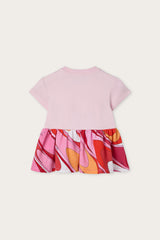 Logo Dress with Printed Skirt
  Pucci