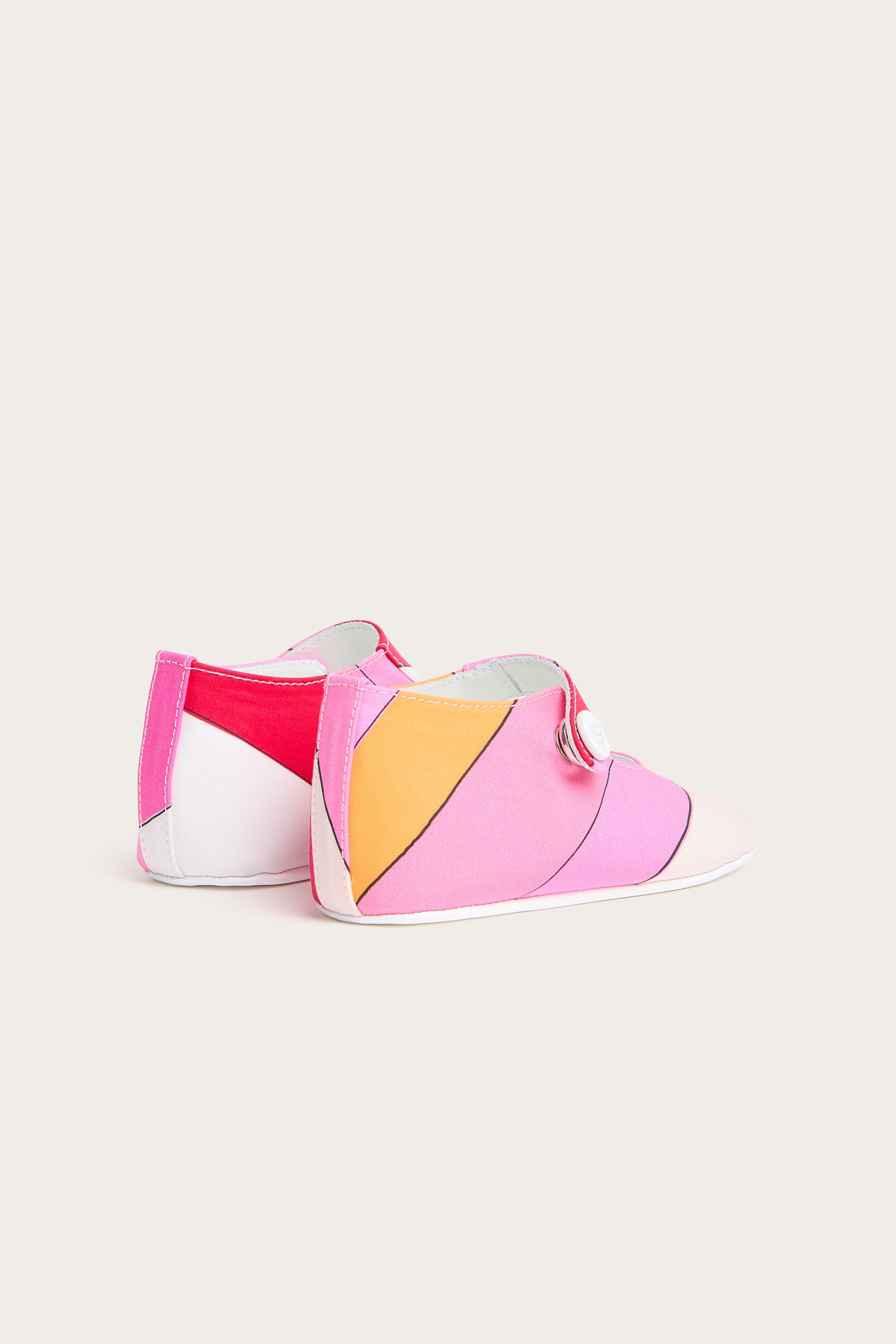Iride Print Newborn Ballerina Flats
  Pucci