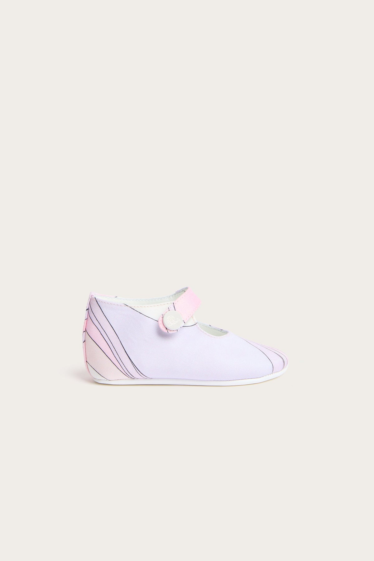 Onde Print Newborn Ballerina Flats
  Pucci