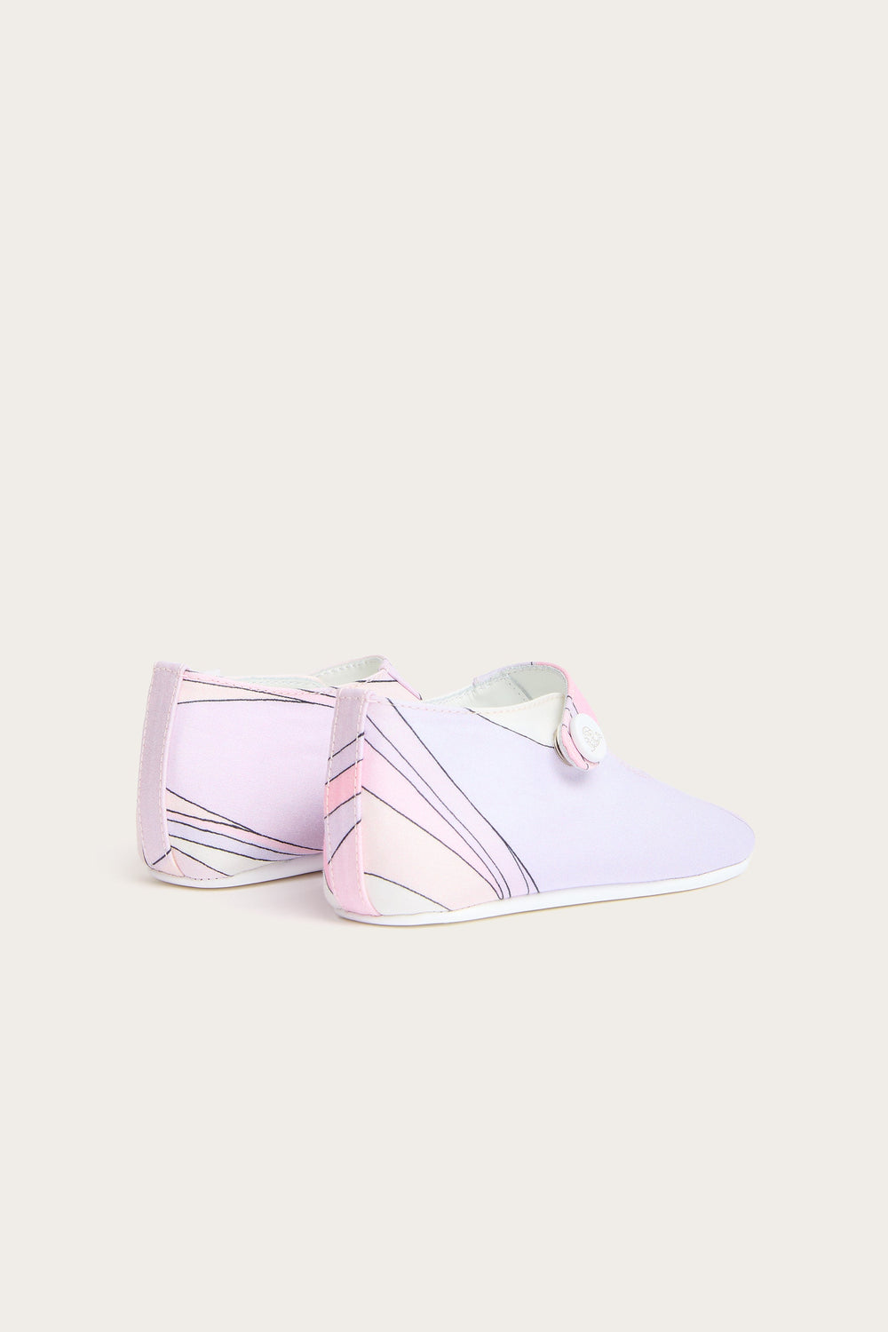 Onde Print Newborn Ballerina Flats
  Pucci