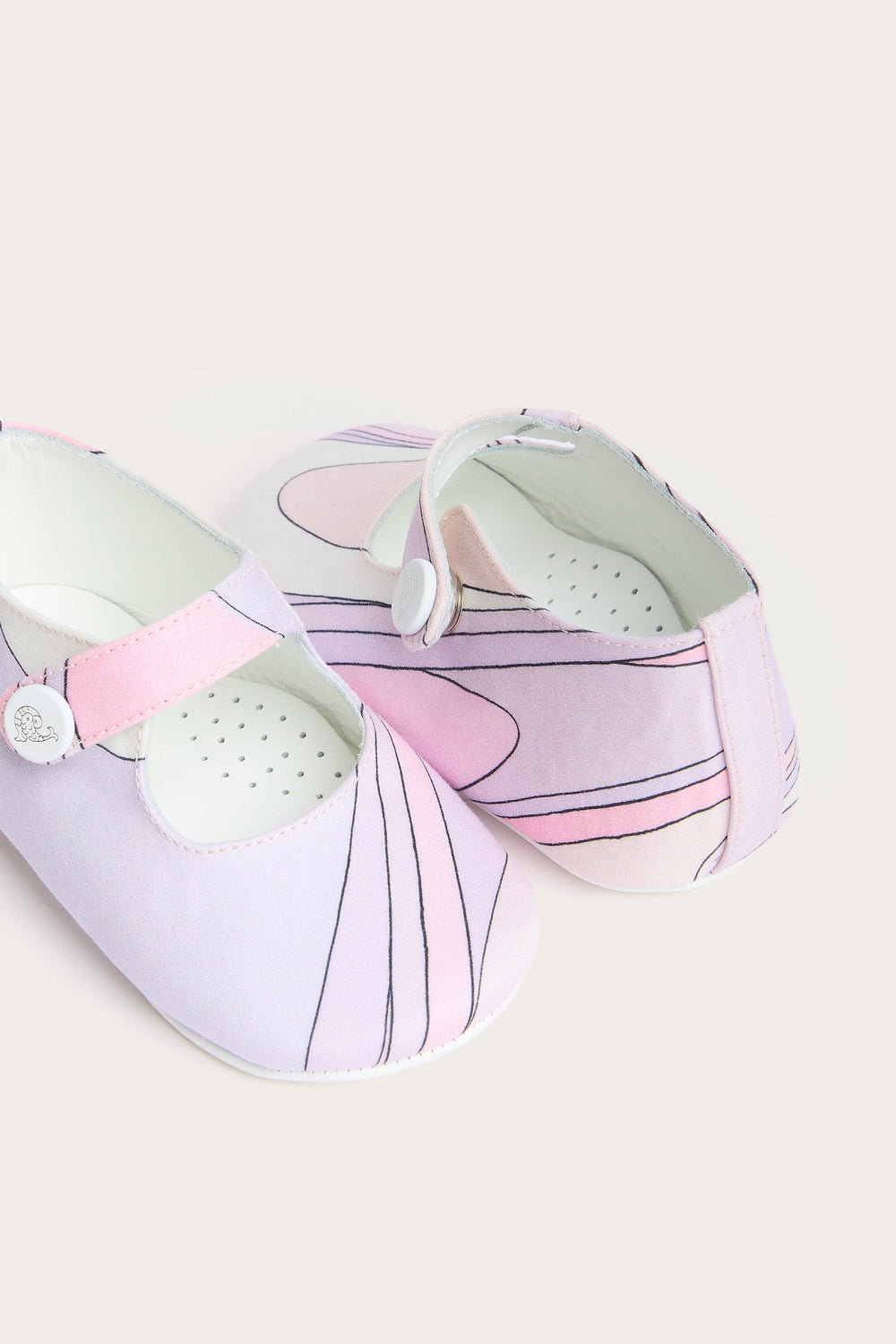 Onde Print Newborn Ballerina Flats
  Pucci