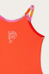 One-Piece Swimsuit with Fish Logo
  Pucci