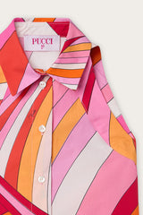 Iride Print Sleeveless Shirt
  Pucci