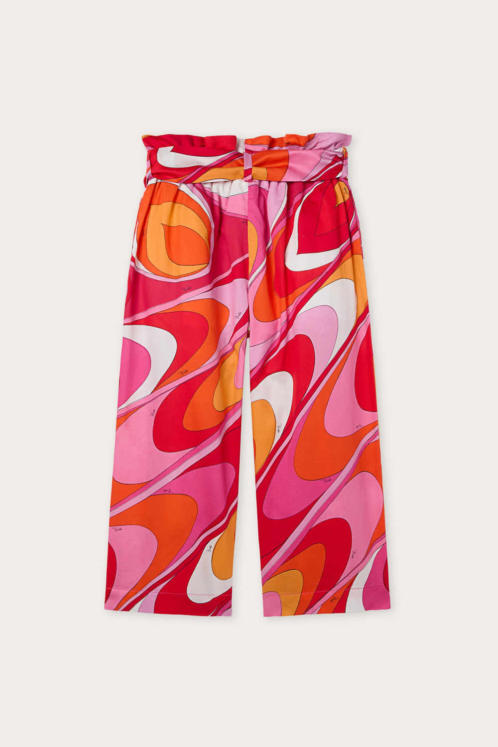 Onde Print Cotton Pants
  Pucci