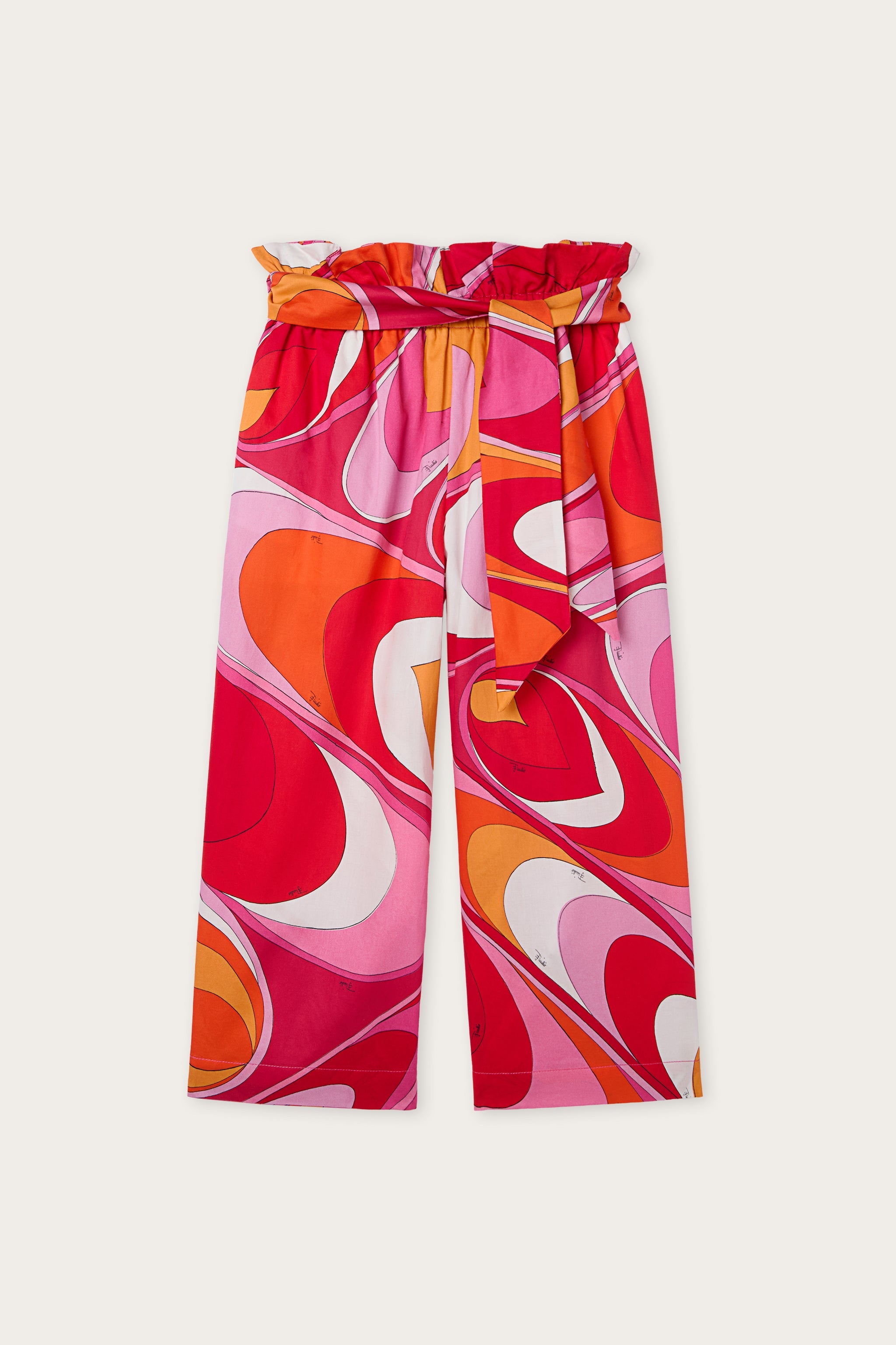 Onde Print Cotton Pants
  Pucci