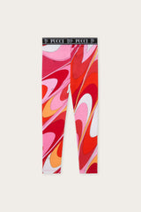Onde Print Leggings with Waistband
  Pucci