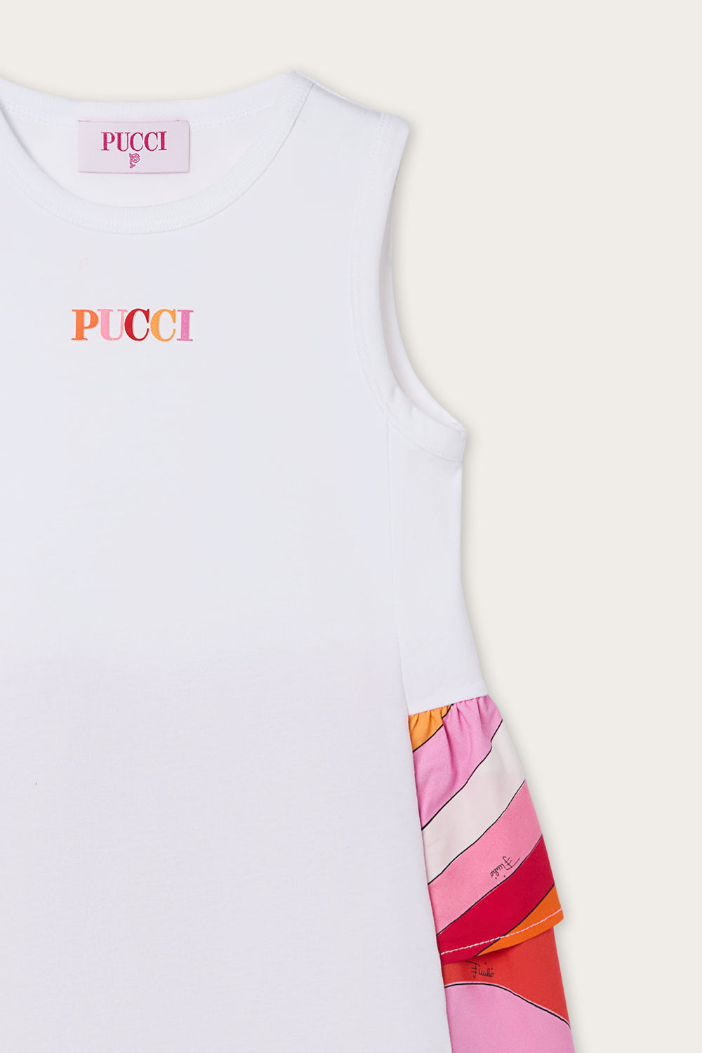 Dress with Iride Print Detail
  Pucci