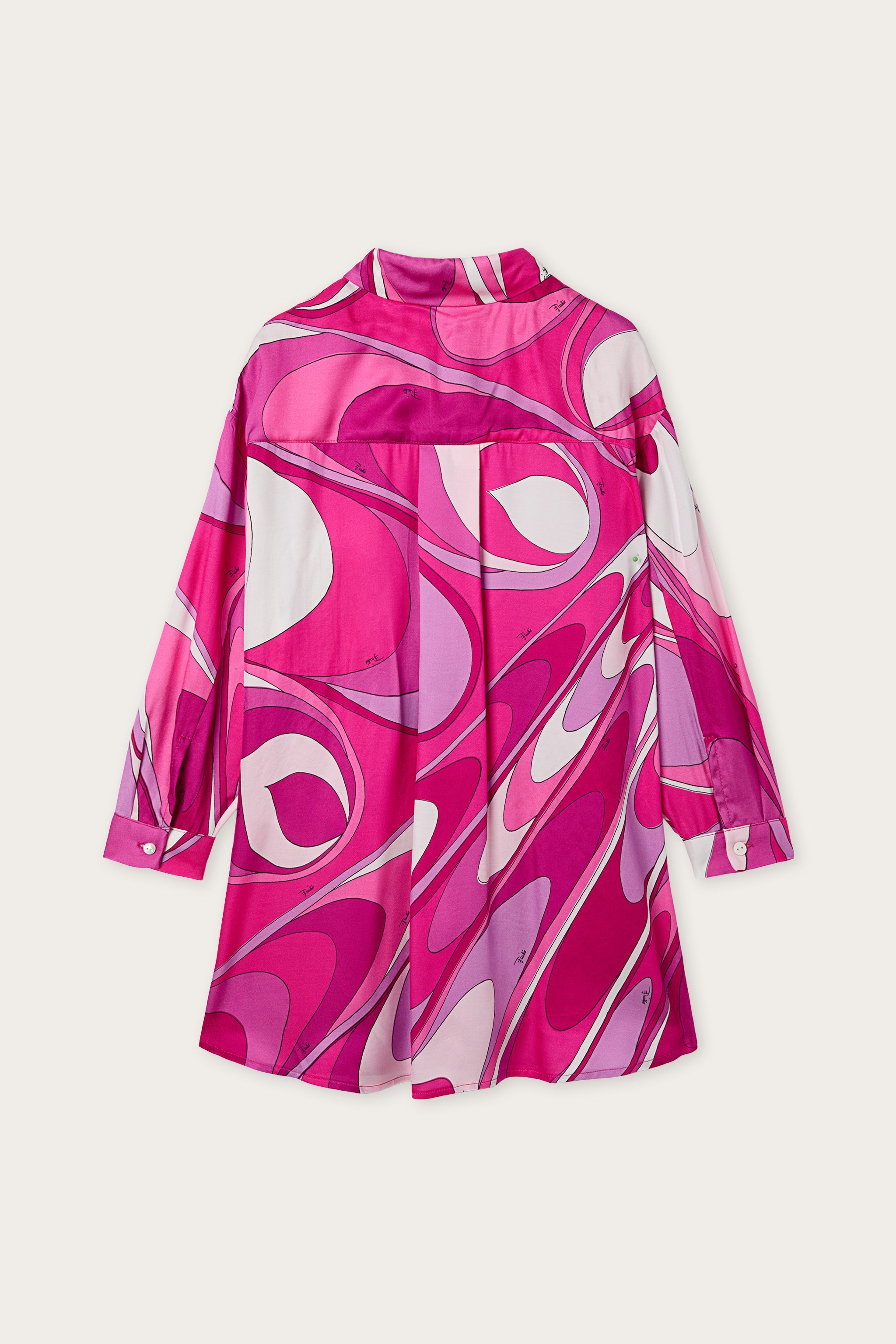 Onde Print Chemisier Dress
  Pucci