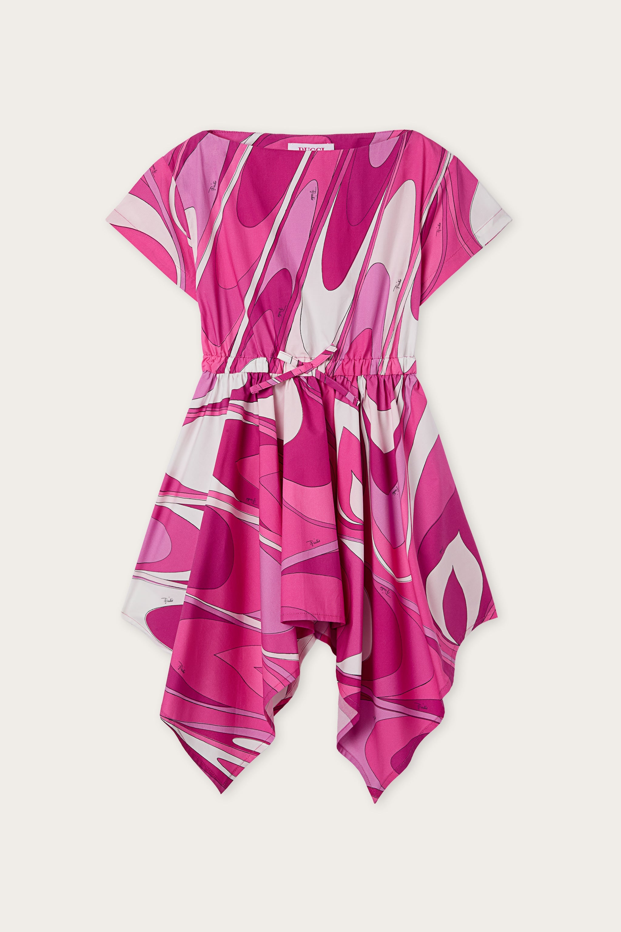 Onde Print Dress with Asymmetrical Skirt
  Pucci