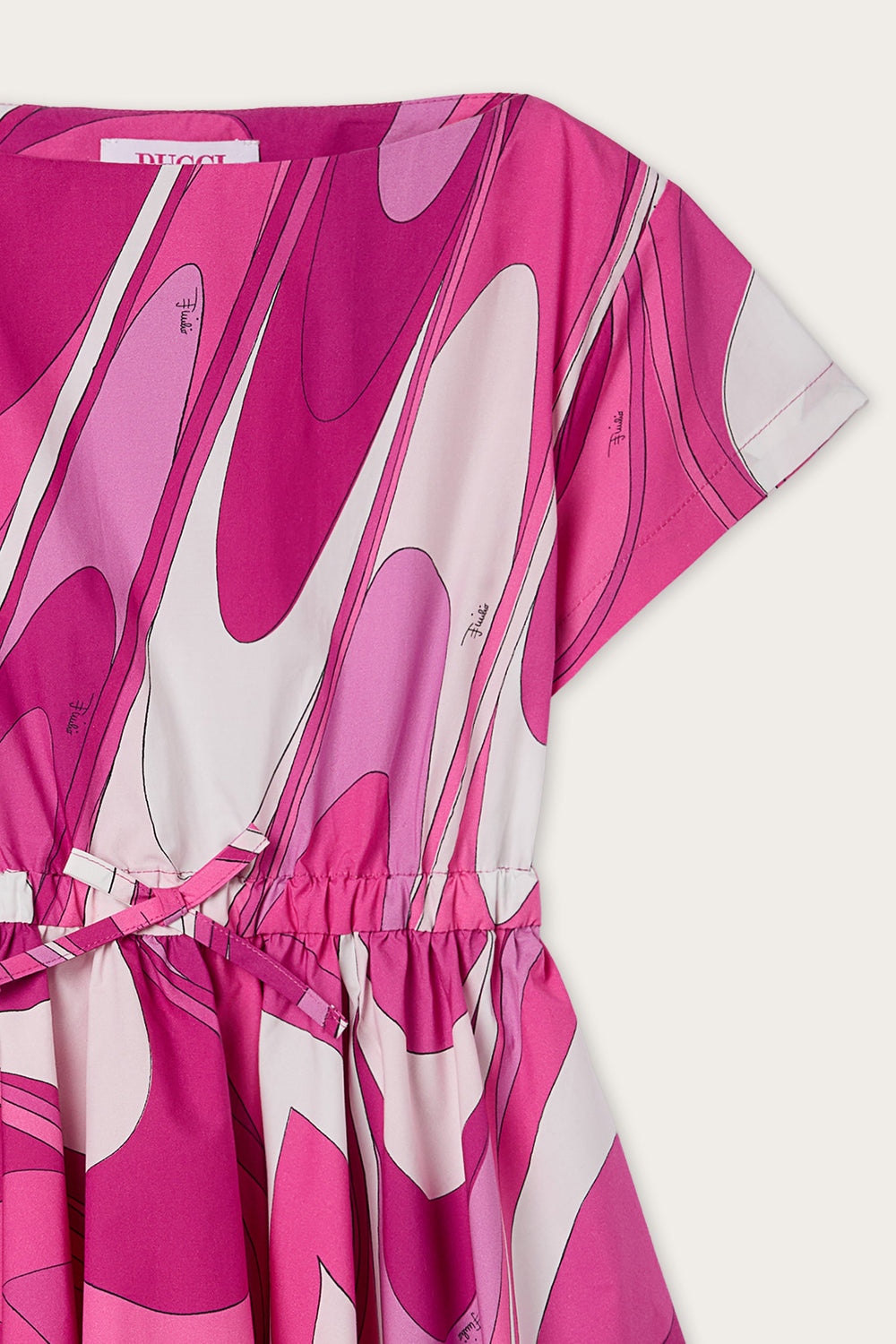 Onde Print Dress with Asymmetrical Skirt
  Pucci