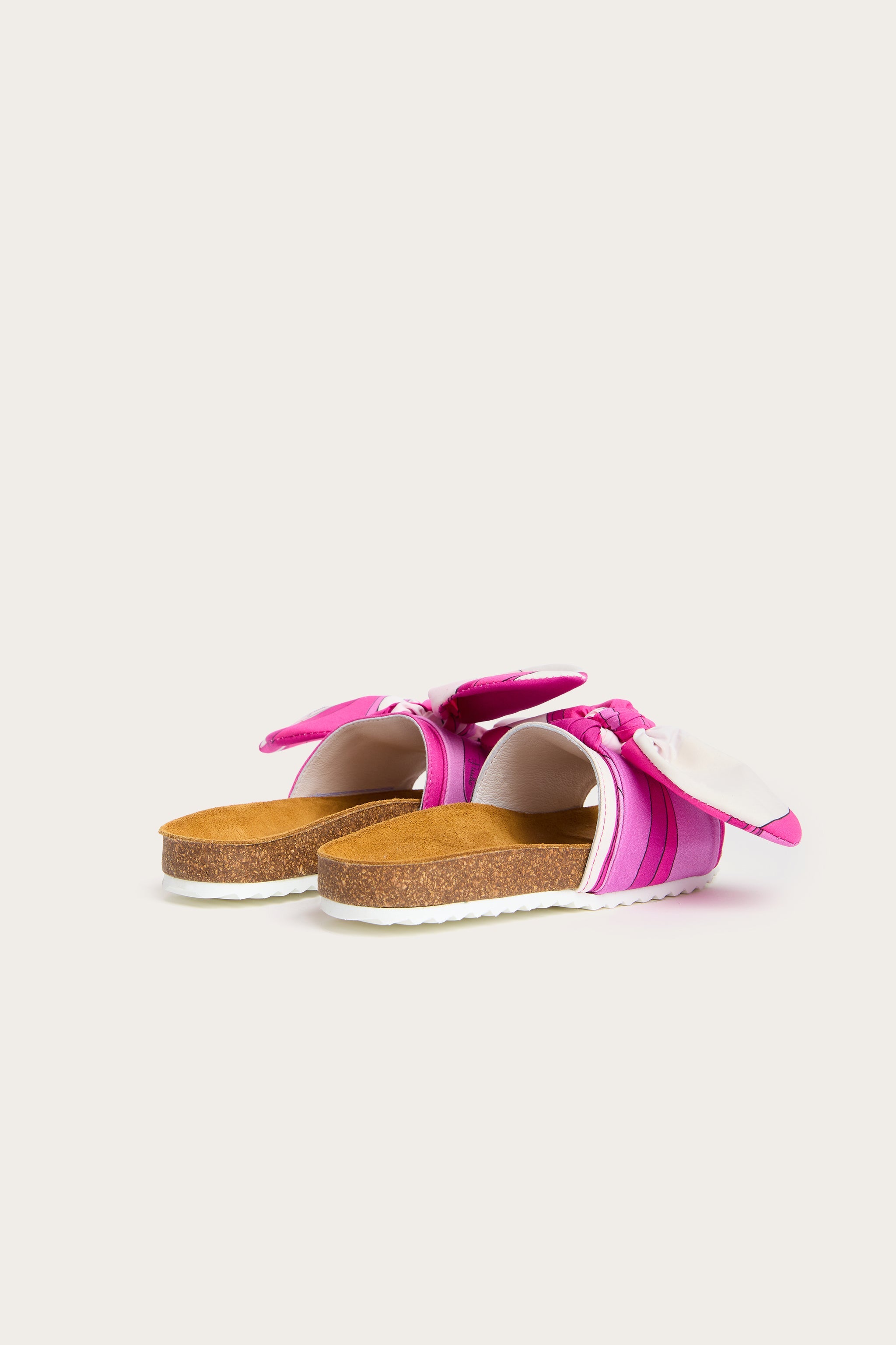 Onde Print Bow Sandals
  Pucci