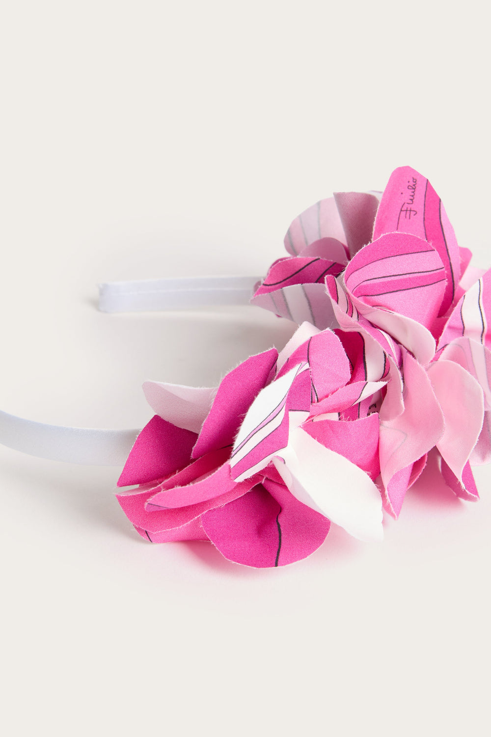 Decorated Marmo Print Headband
  Pucci