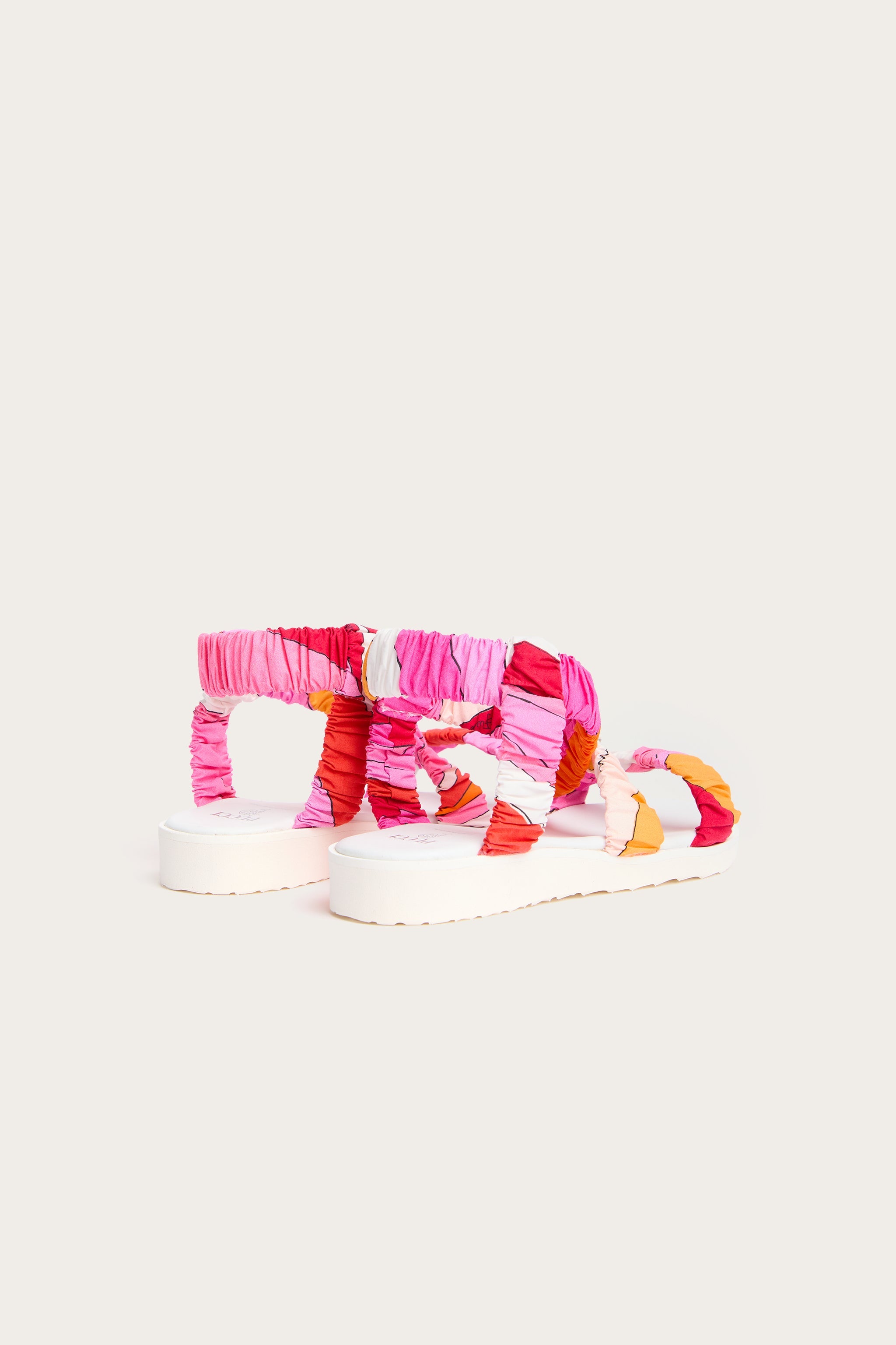 Iride Print Cross-Strap Sandals
  Pucci