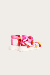 Iride Print Cross-Strap Sandals
  Pucci