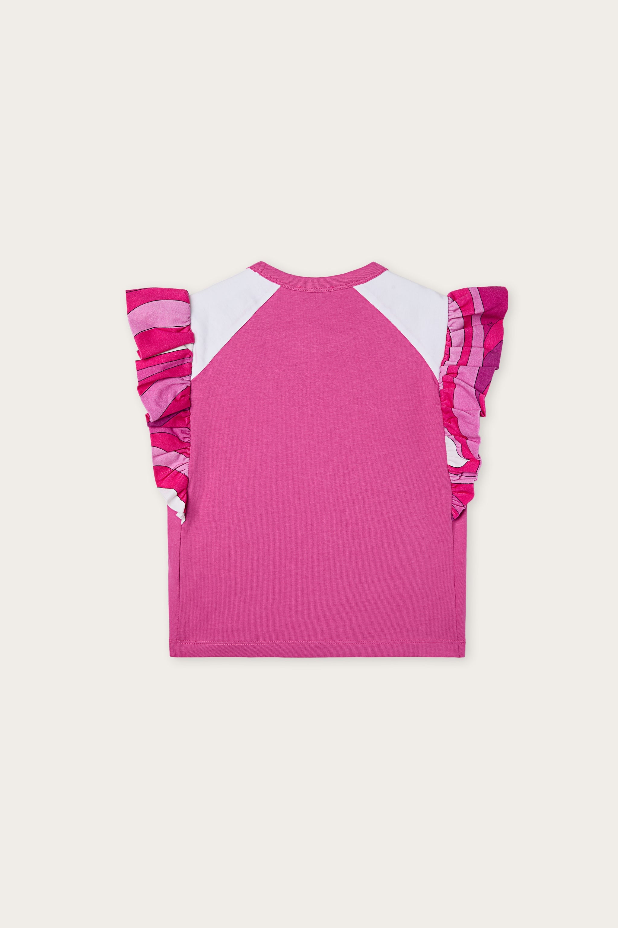 T-shirt with Printed Sleeves
  Pucci