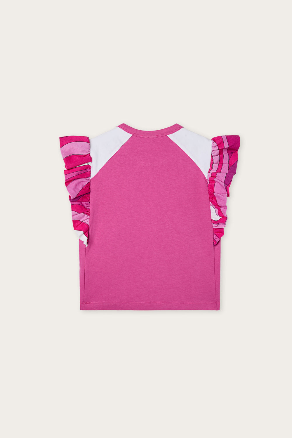 T-shirt with Printed Sleeves
  Pucci