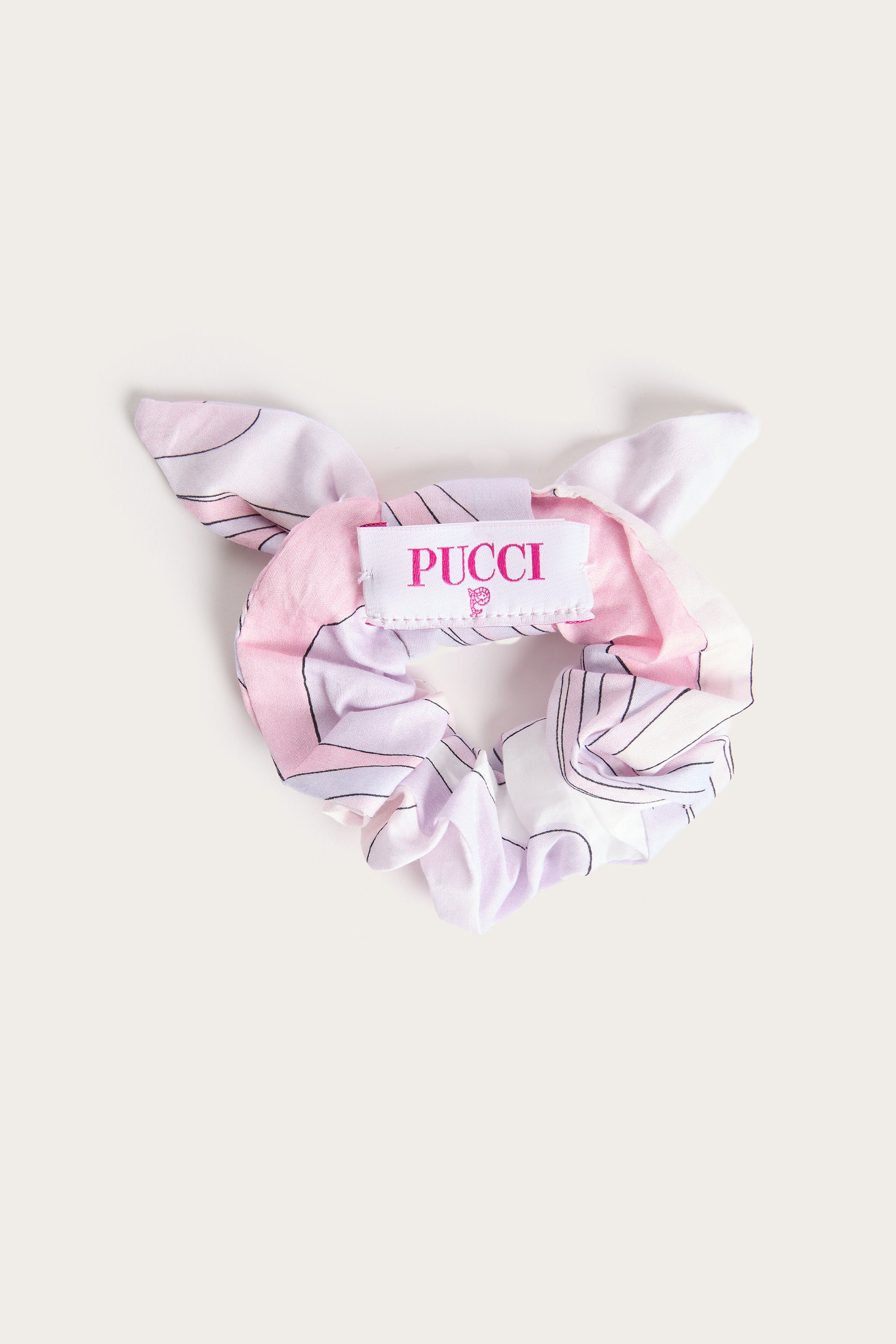 Onde Print Scrunchies
  Pucci
