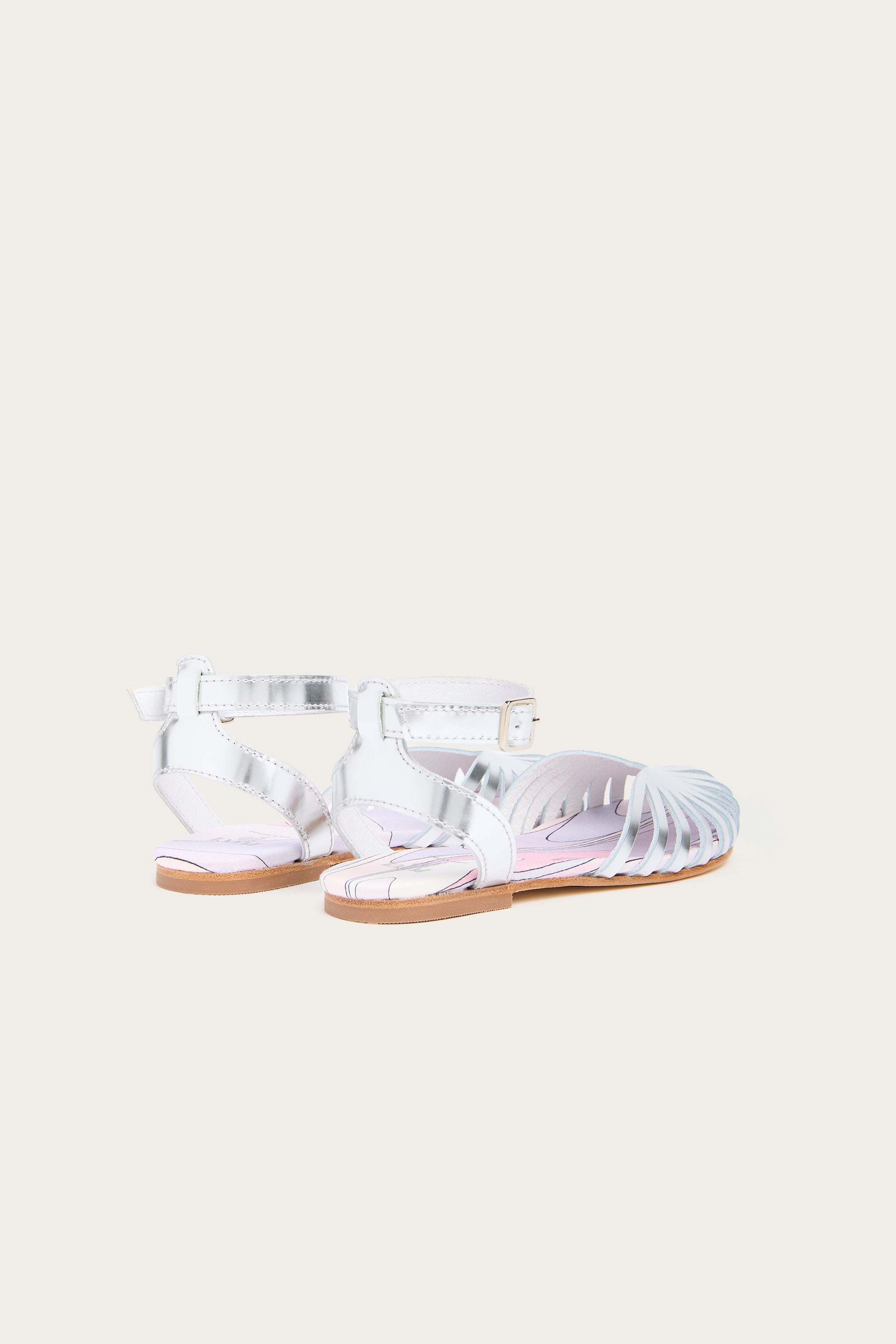 Leather Ballerina Sandals
  Pucci