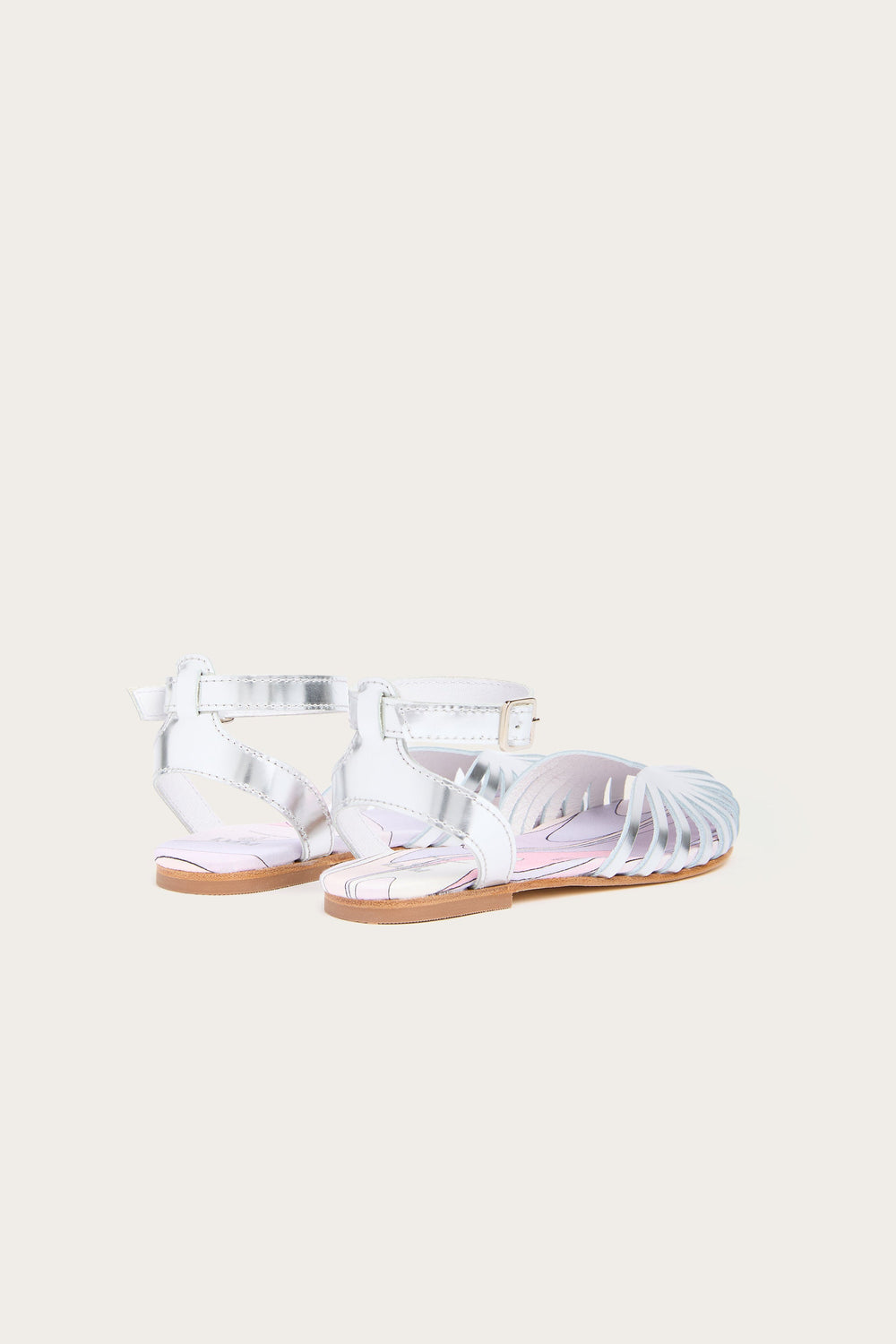 Leather Ballerina Sandals
  Pucci