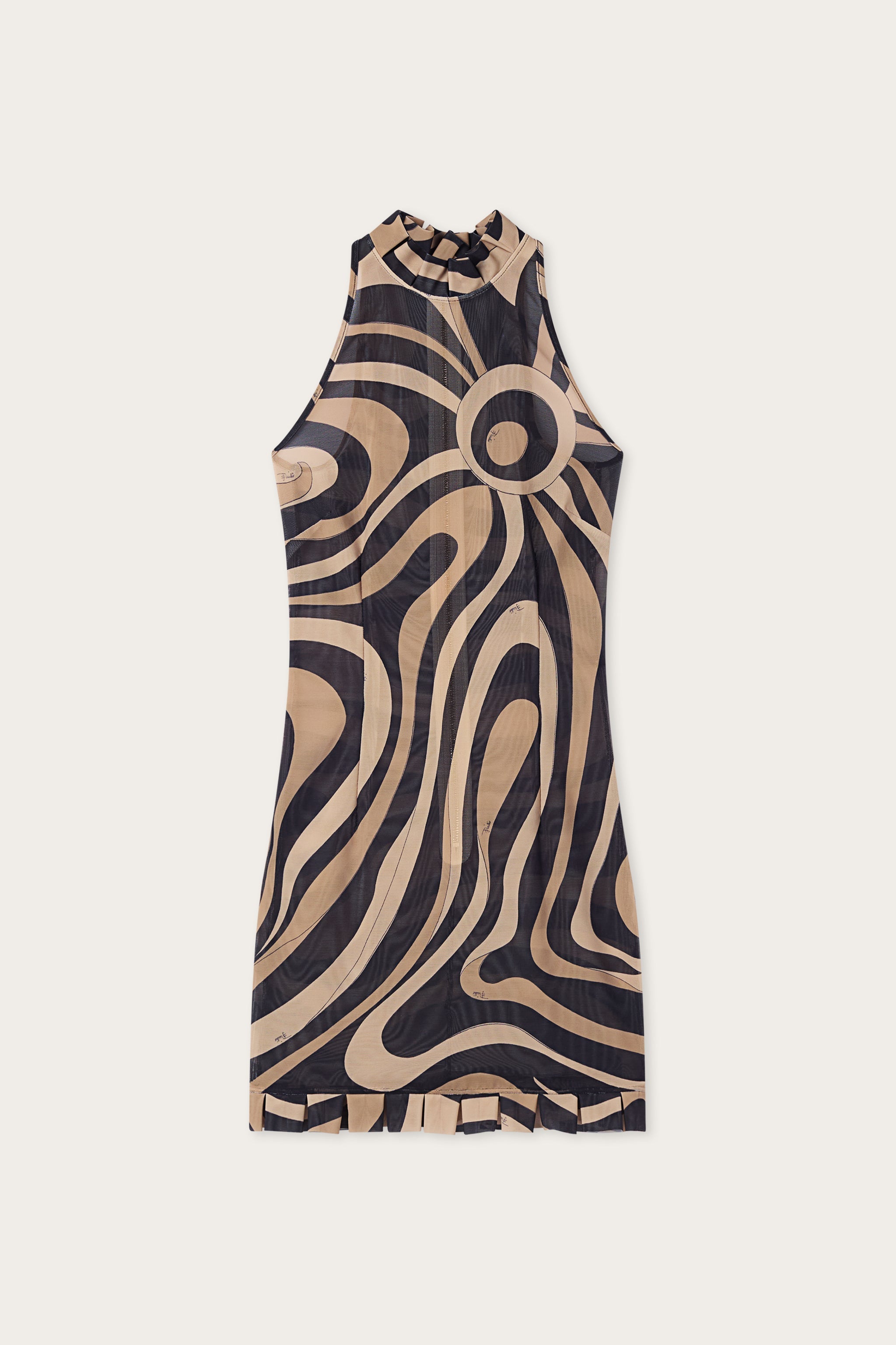 Marmo Print Dress with Ruffle Details
 WOMAN Pucci