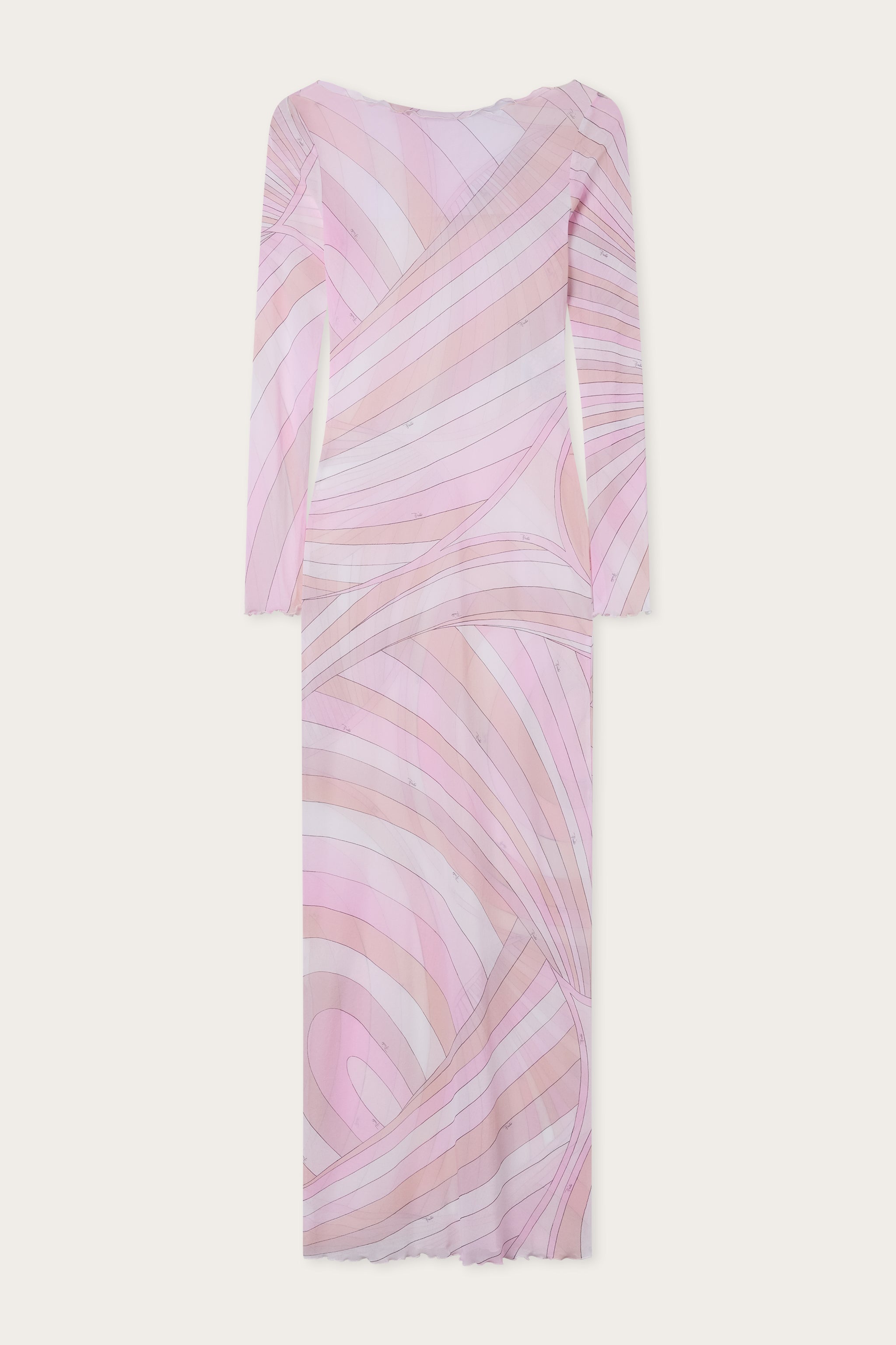 Iride Print Tulle Dress
 WOMAN Pucci