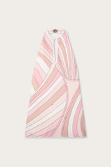 Iride Print Cotton Terry Dress
 WOMAN Pucci