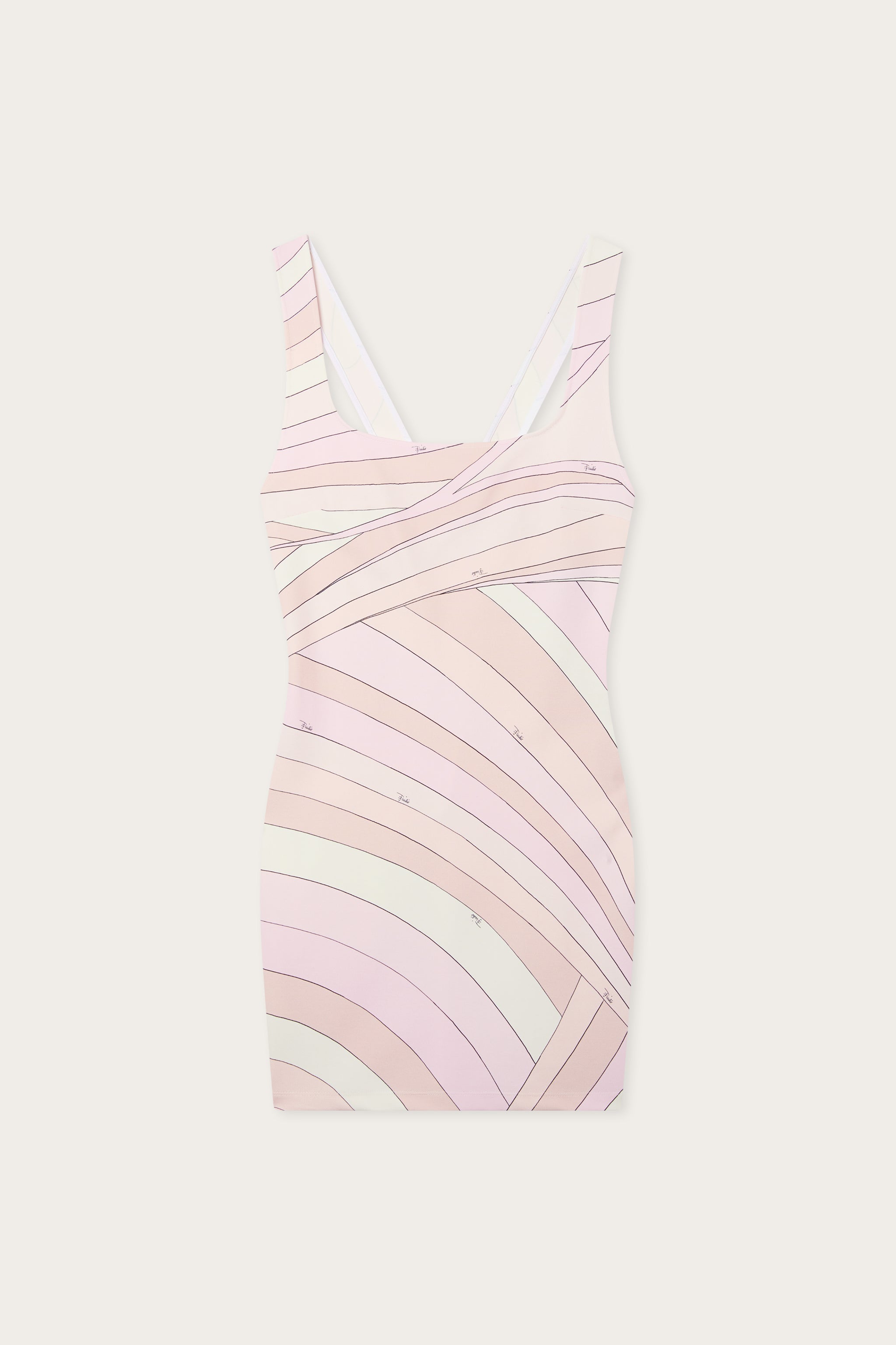 Iride Print Jersey Dress
 WOMAN Pucci