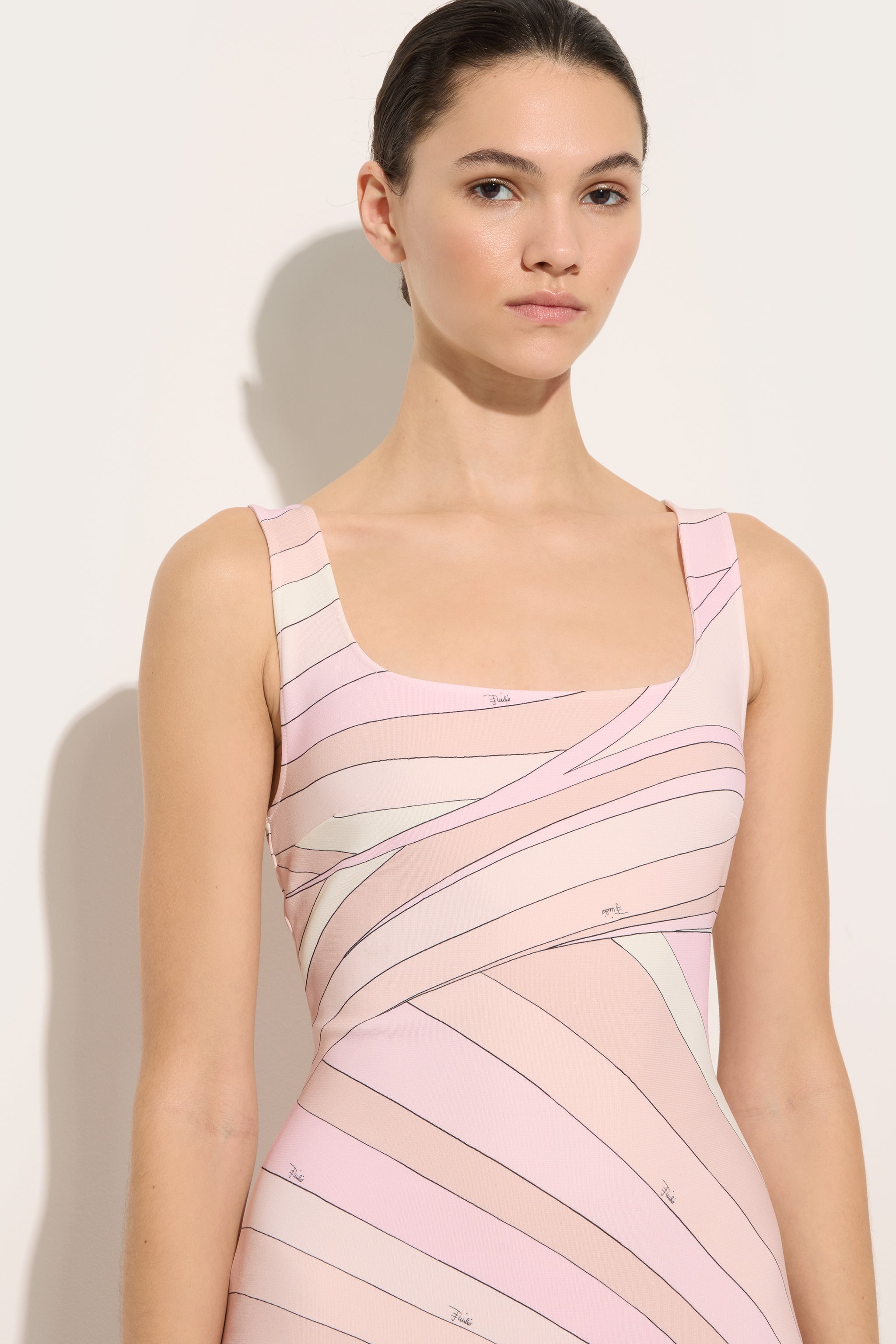 Iride Print Jersey Dress
 WOMAN Pucci