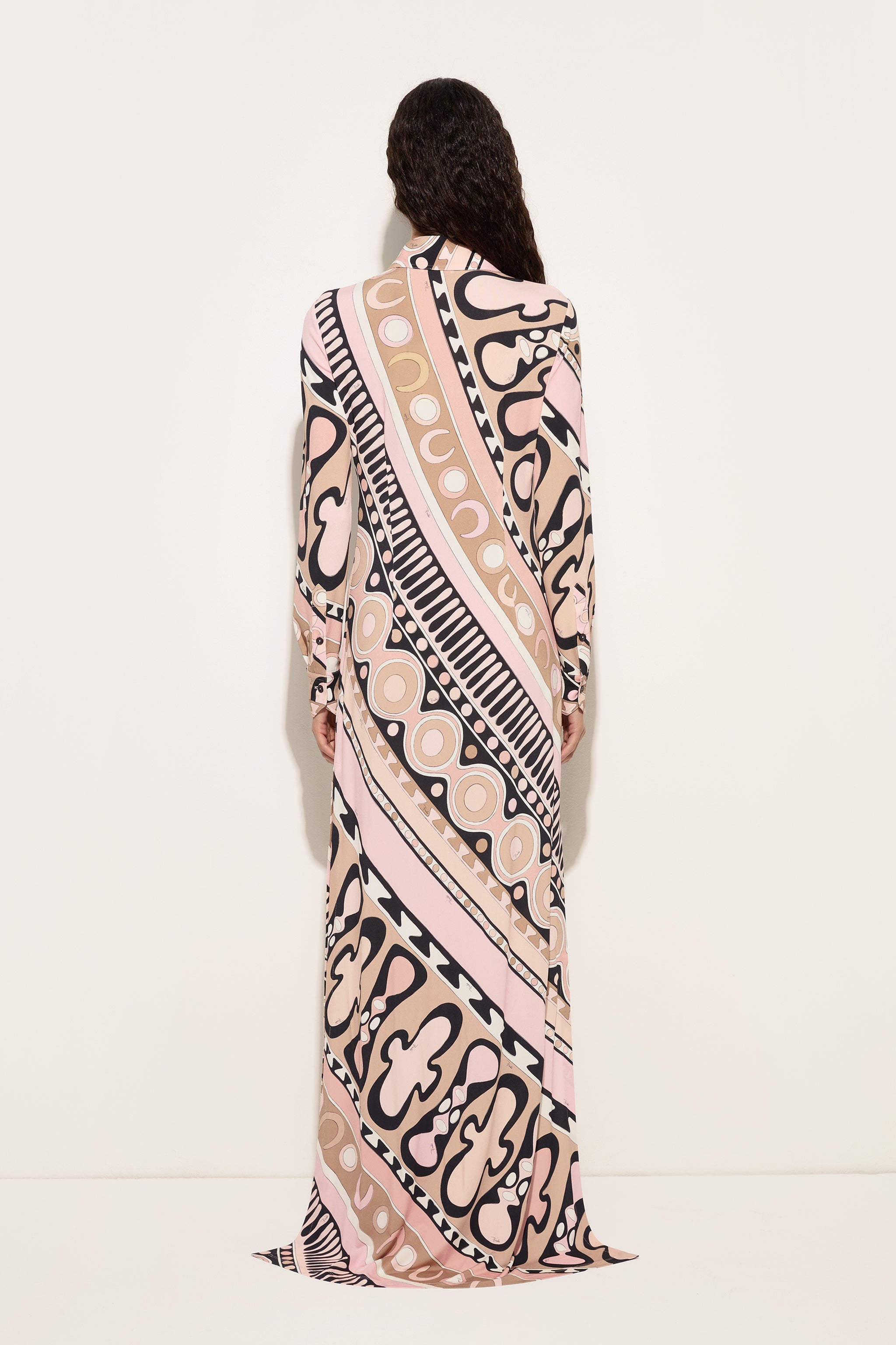Soleil Print Chemisier Dress
 WOMAN Pucci