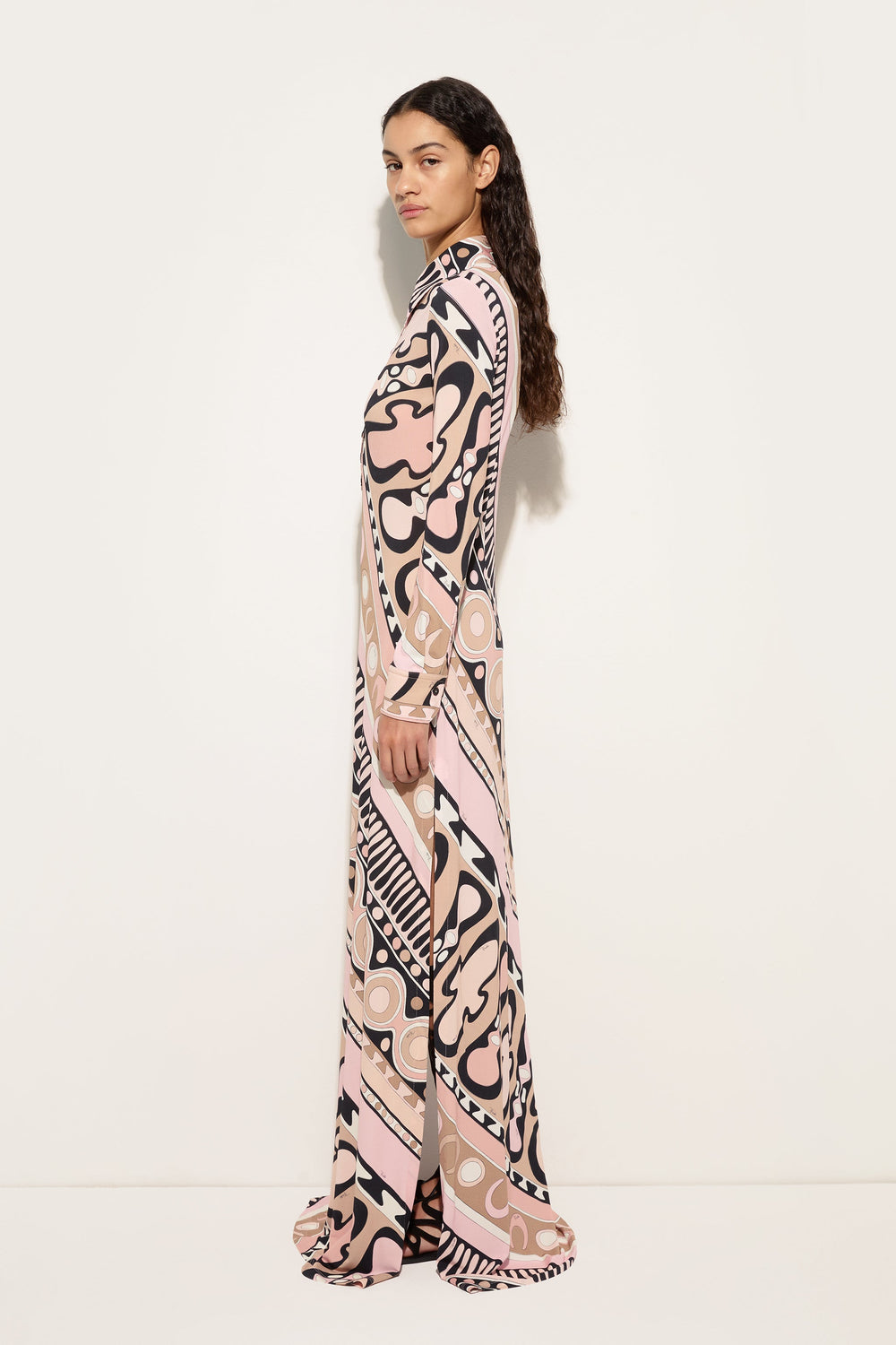 Soleil Print Chemisier Dress
 WOMAN Pucci
