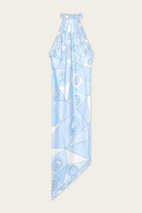 Occhi Print Silk Dress
 WOMAN Pucci