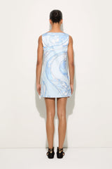 Orchidee Print Silk Dress
 WOMAN Pucci