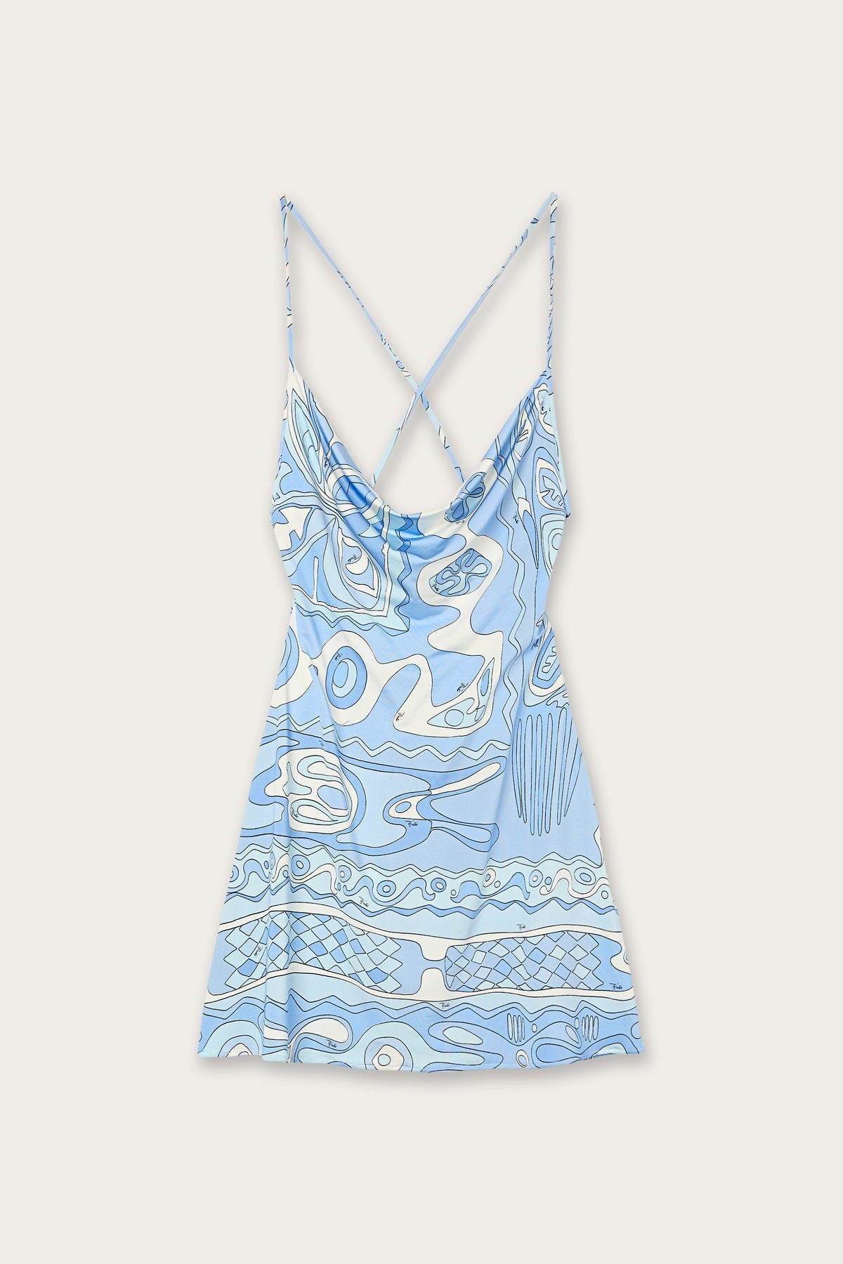 Angoli Print Short Dress
 WOMAN Pucci