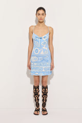 Angoli Print Short Dress
 WOMAN Pucci