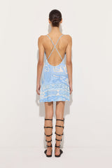 Angoli Print Short Dress
 WOMAN Pucci