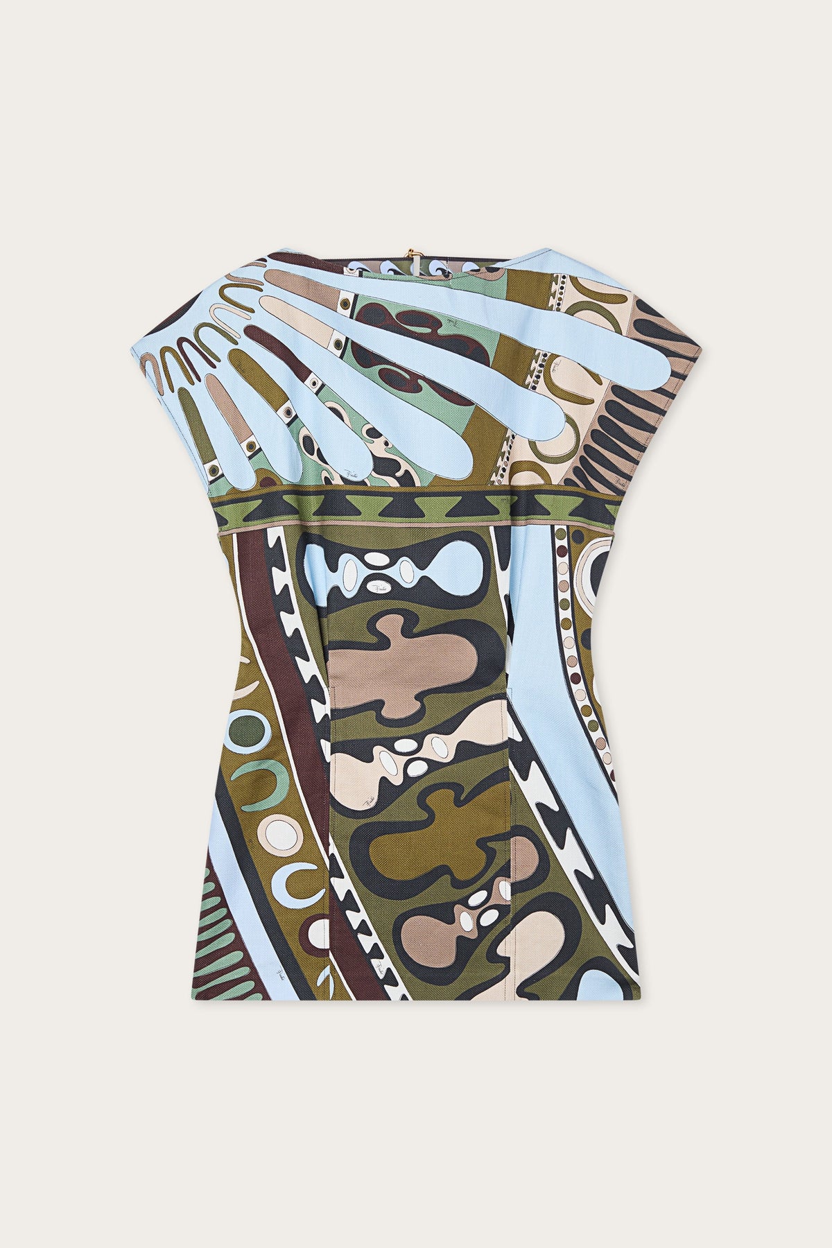Soleil Print Panama dress
 WOMAN Pucci