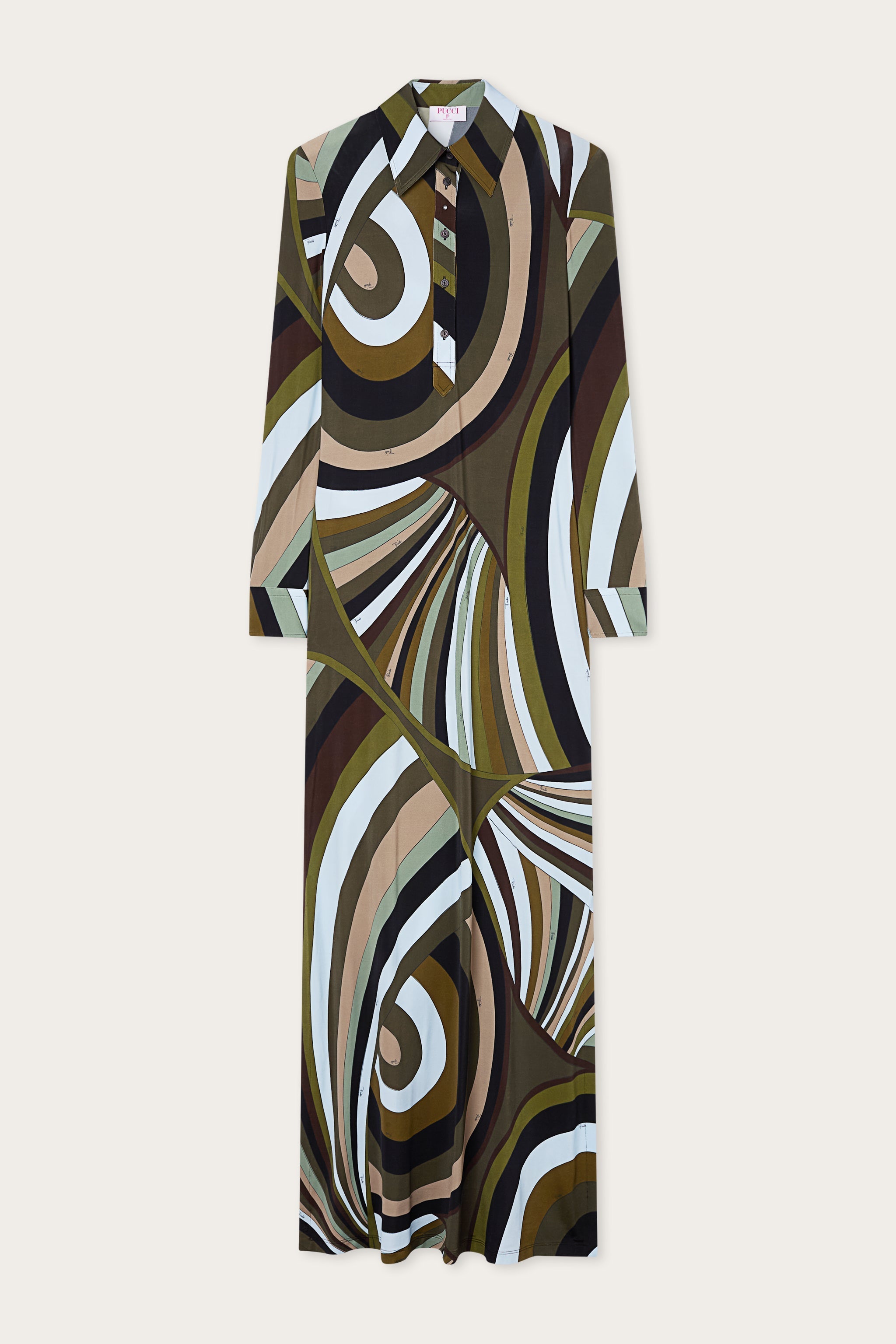 Iride Print Chemisier Dress
 WOMAN Pucci