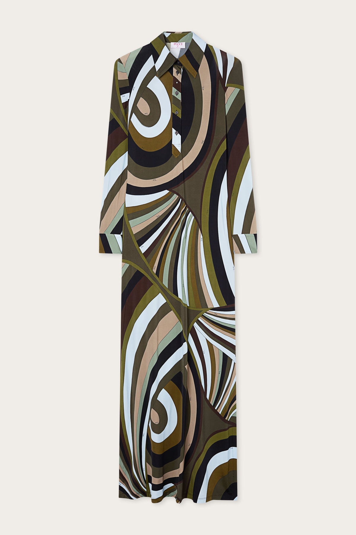 Iride Print Chemisier Dress
 WOMAN Pucci