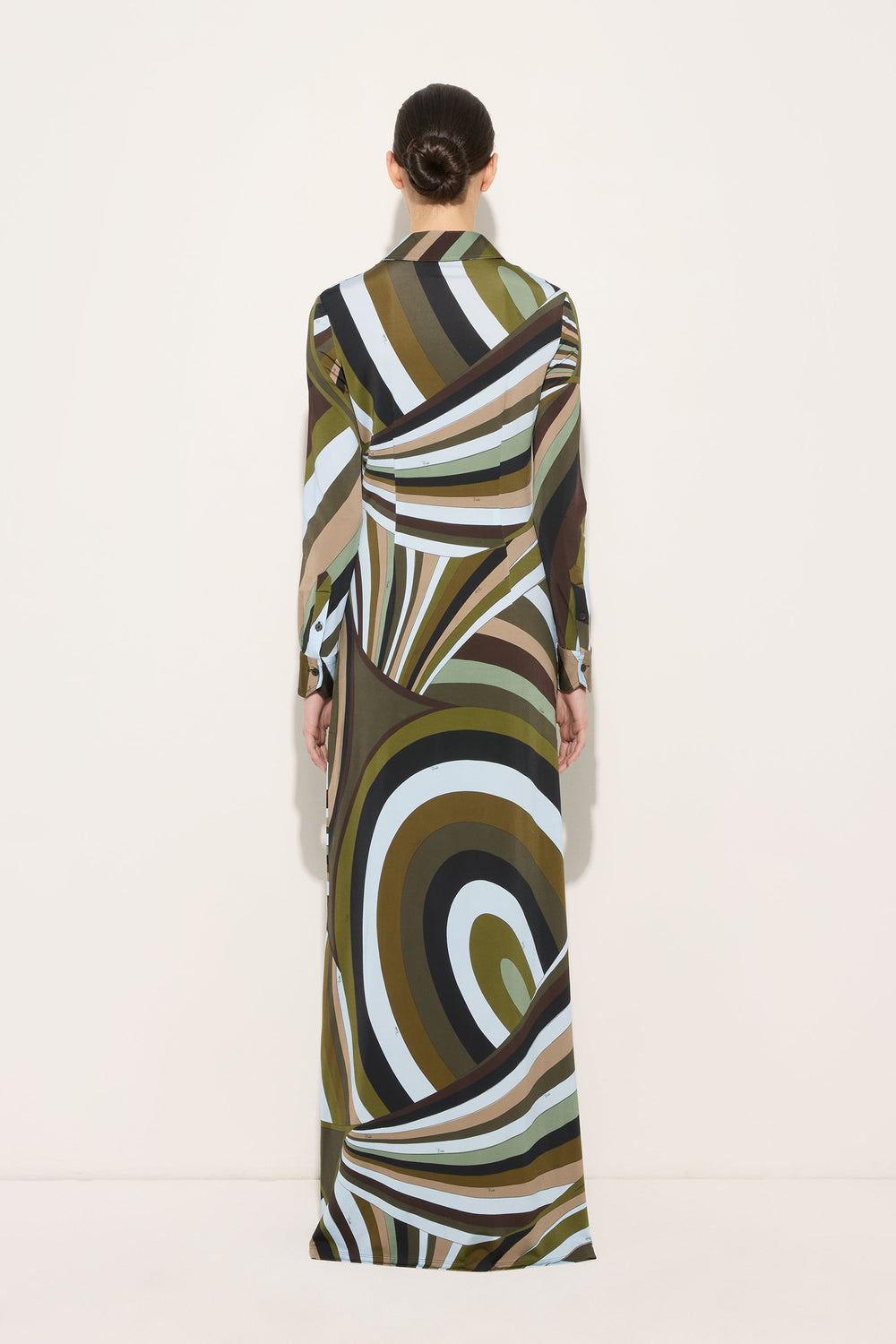 Iride Print Chemisier Dress
 WOMAN Pucci