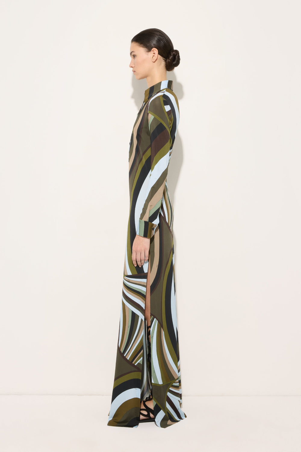 Iride Print Chemisier Dress
 WOMAN Pucci