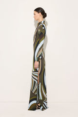 Iride Print Chemisier Dress
 WOMAN Pucci
