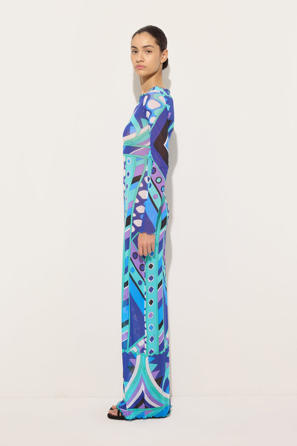 Vivara Print Tulle Dress
 WOMAN Pucci