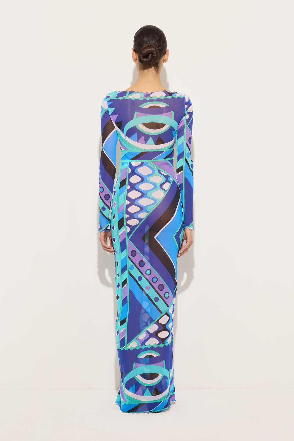 Vivara Print Tulle Dress
 WOMAN Pucci