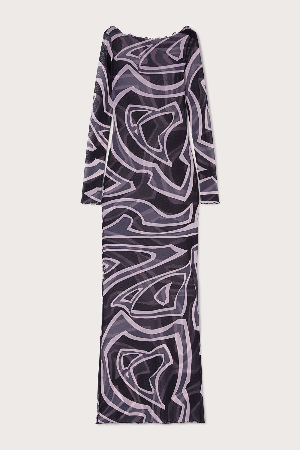 Labirinto Print Tulle Dress
 WOMAN Pucci