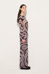 Labirinto Print Tulle Dress
 WOMAN Pucci