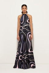 Marmo Print Silk Twill Jumpsuit
 WOMAN Pucci